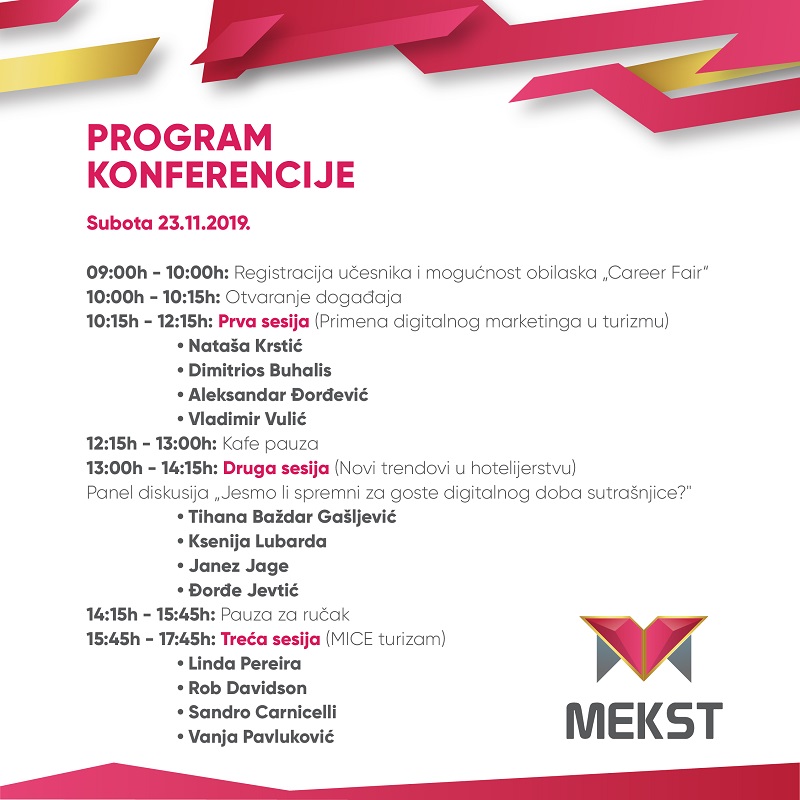 PROGRAM MEKST 2019